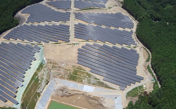 長崎県南島原市太陽光発電所